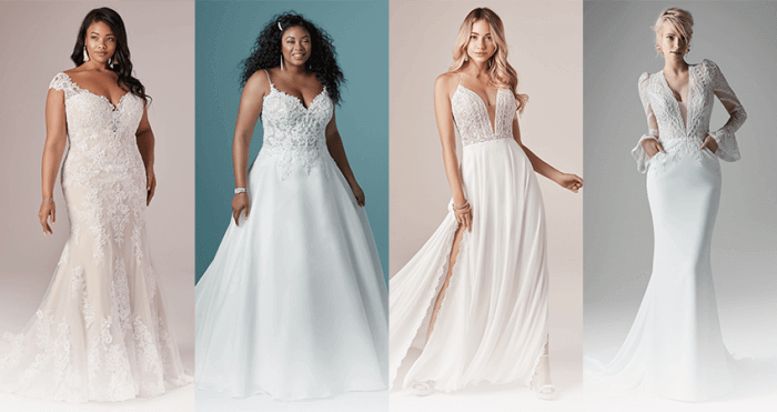 كيف تختاري فستان الزفاف المناسب بناءًا على نوع جسمكِ؟! 
